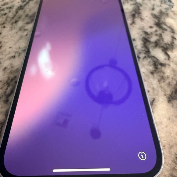 Apple Smartphone in Vibrant Purple